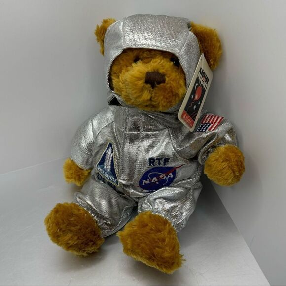 NASA Space Shuttle STS114 RTF Return to Flight 8" Bean Bag Teddy Bear - Picture 1 of 6